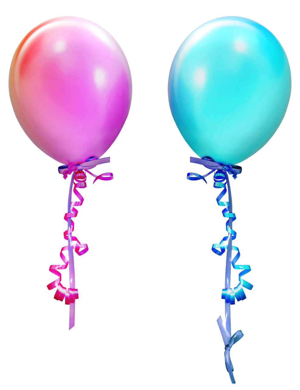 Balloons Confetti PNG Free Download
