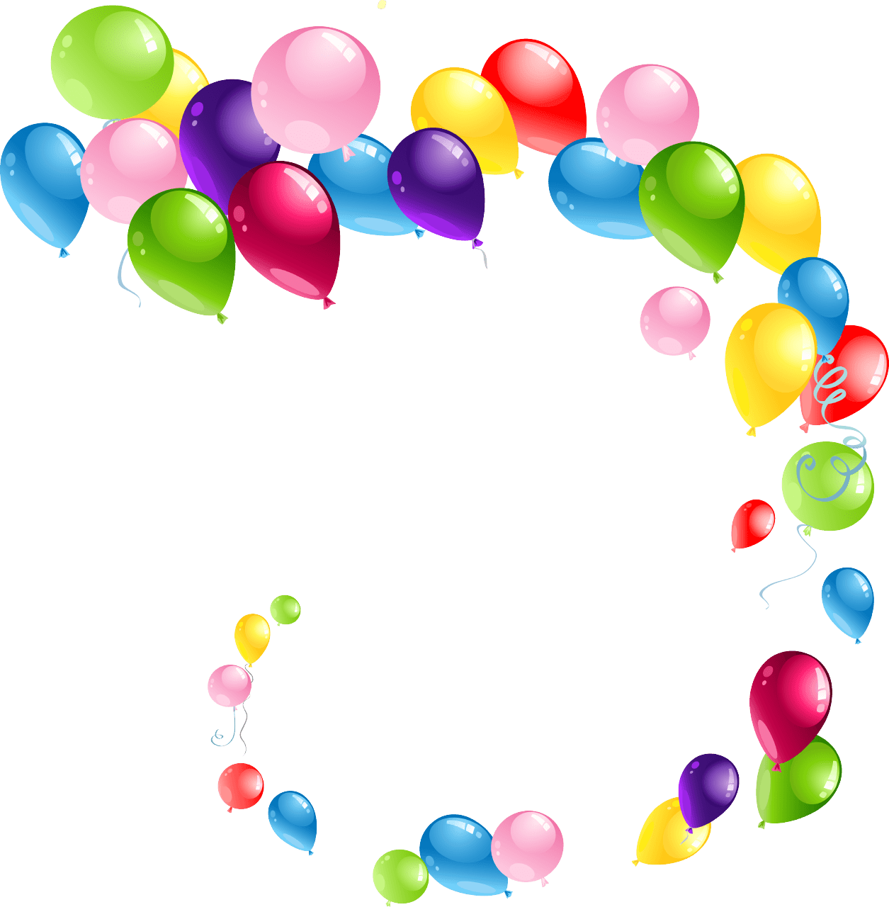 Balloons PNG High-Quality Image