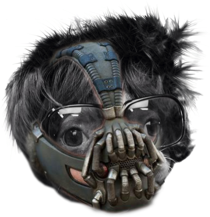 Bane Mask PNG High-Quality Image