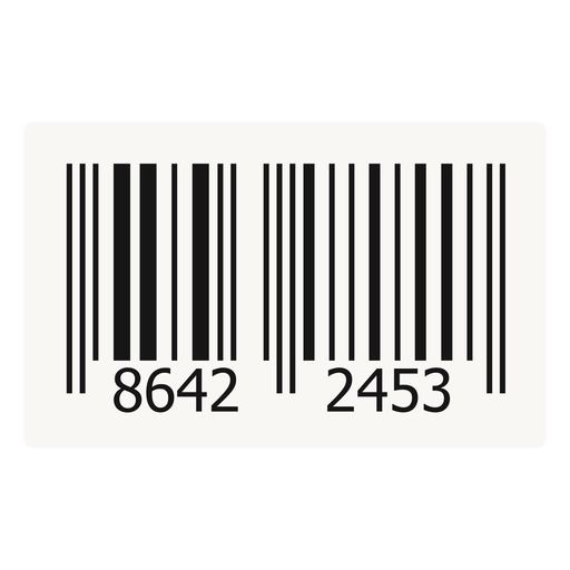 Barcode Sticker Download Transparent PNG Image