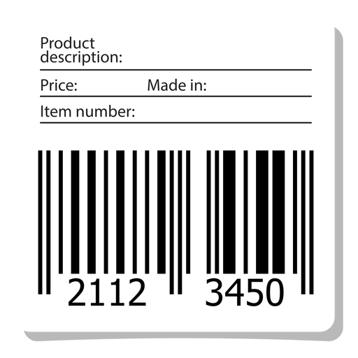 Barcode Sticker Free PNG Image