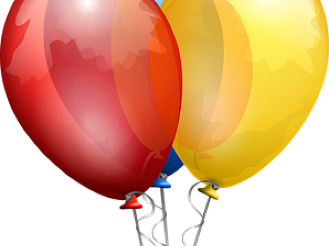 Birthday Balloons Free PNG Image