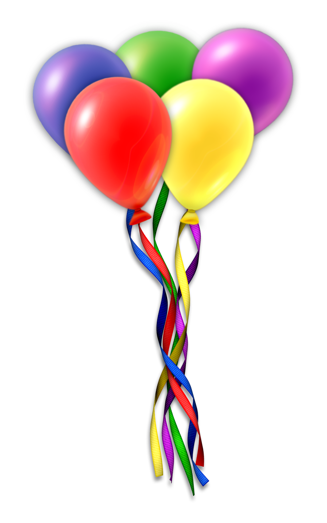 Birthday Balloons PNG Photo