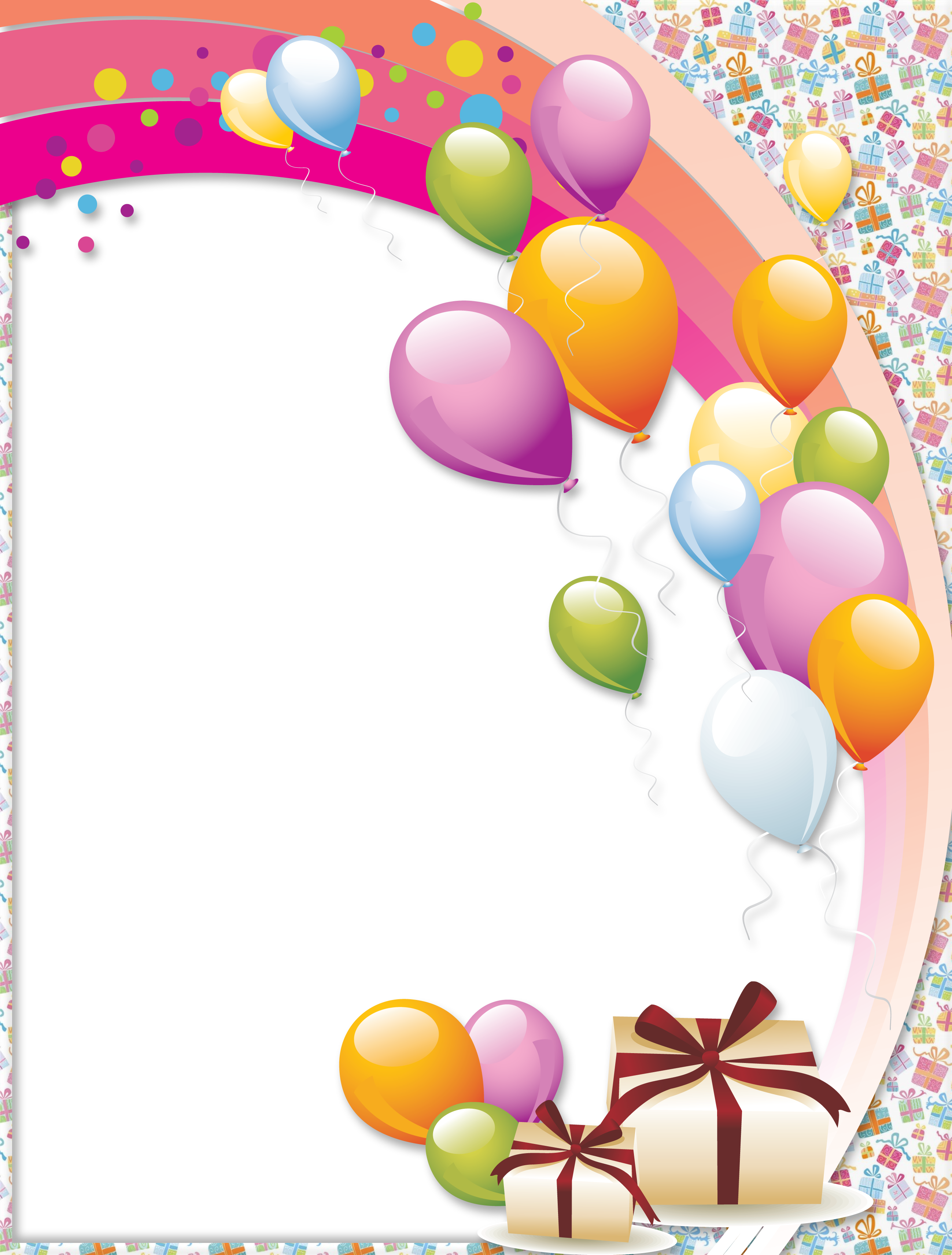 Birthday Balloons PNG Transparent Image