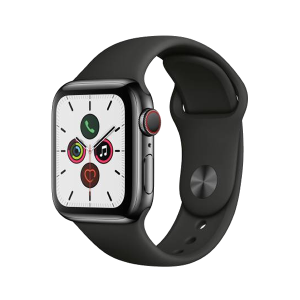 Black Apple Watch Series PNG Photo Transparent Image