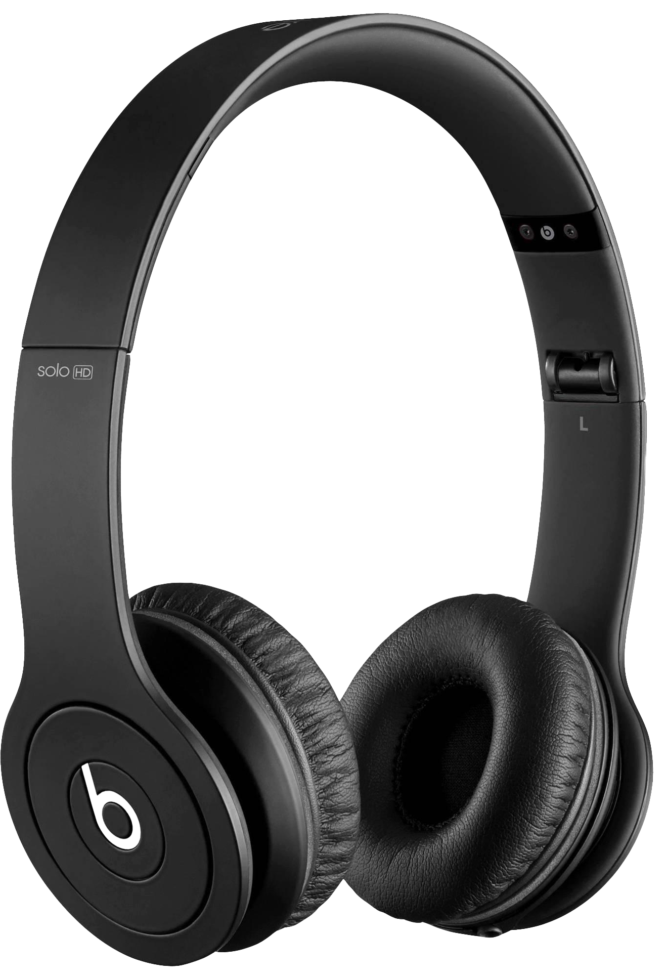Black Beats Headphone Free PNG Image
