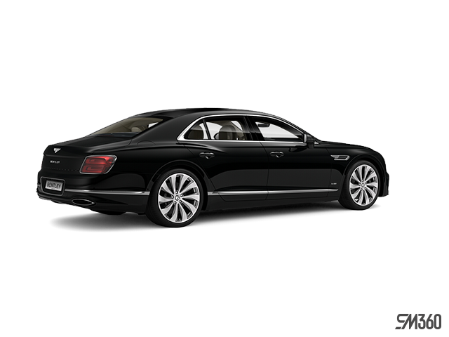 Black Bentley Flying Spur Transparent Image