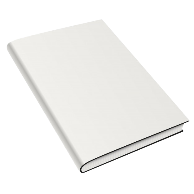 Blank Book Cover PNG High-Quality Image
