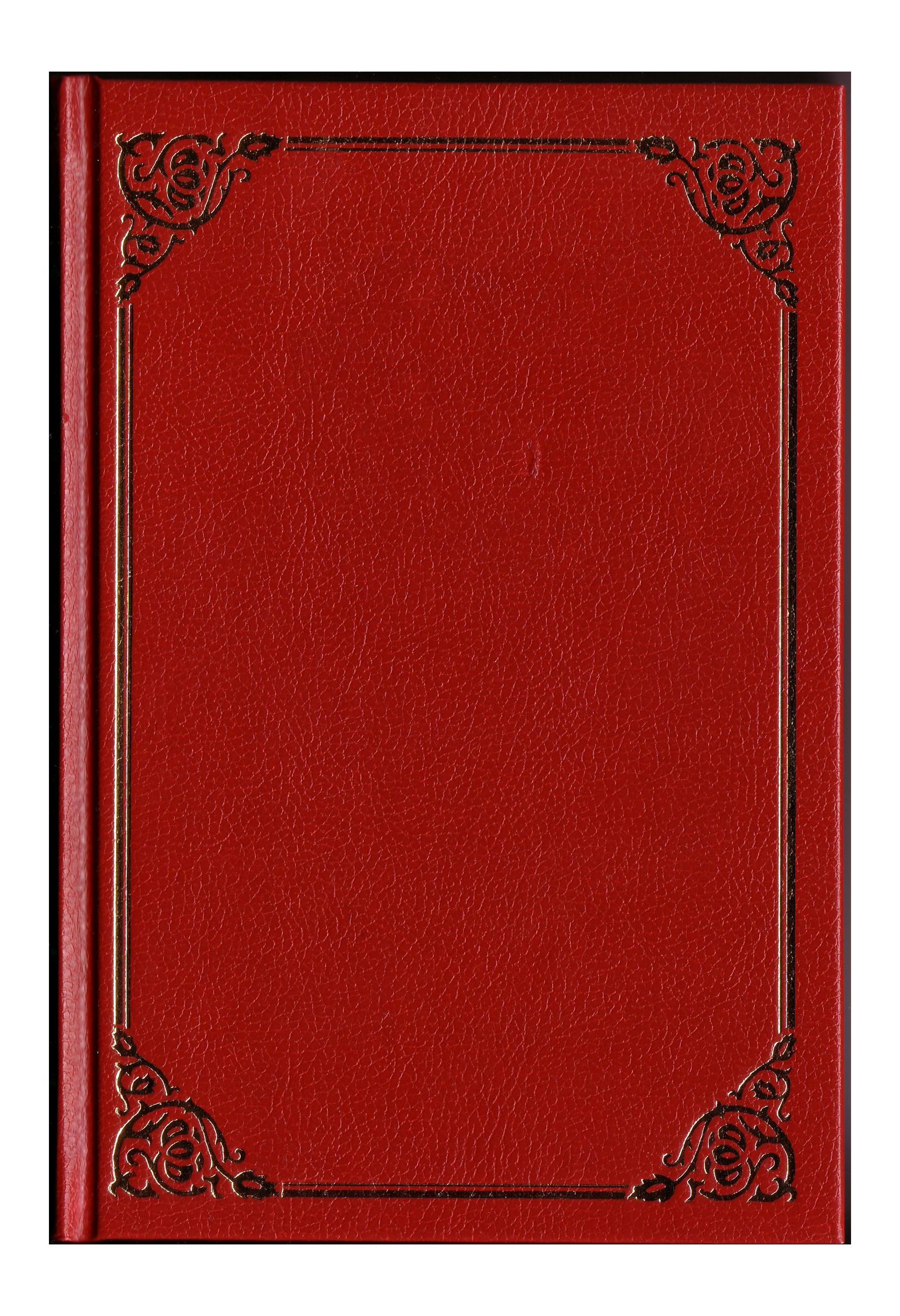Blank Book Cover PNG Picture