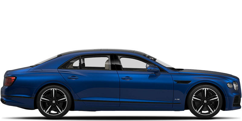 Blue Bentley Flying Spur PNG Photo