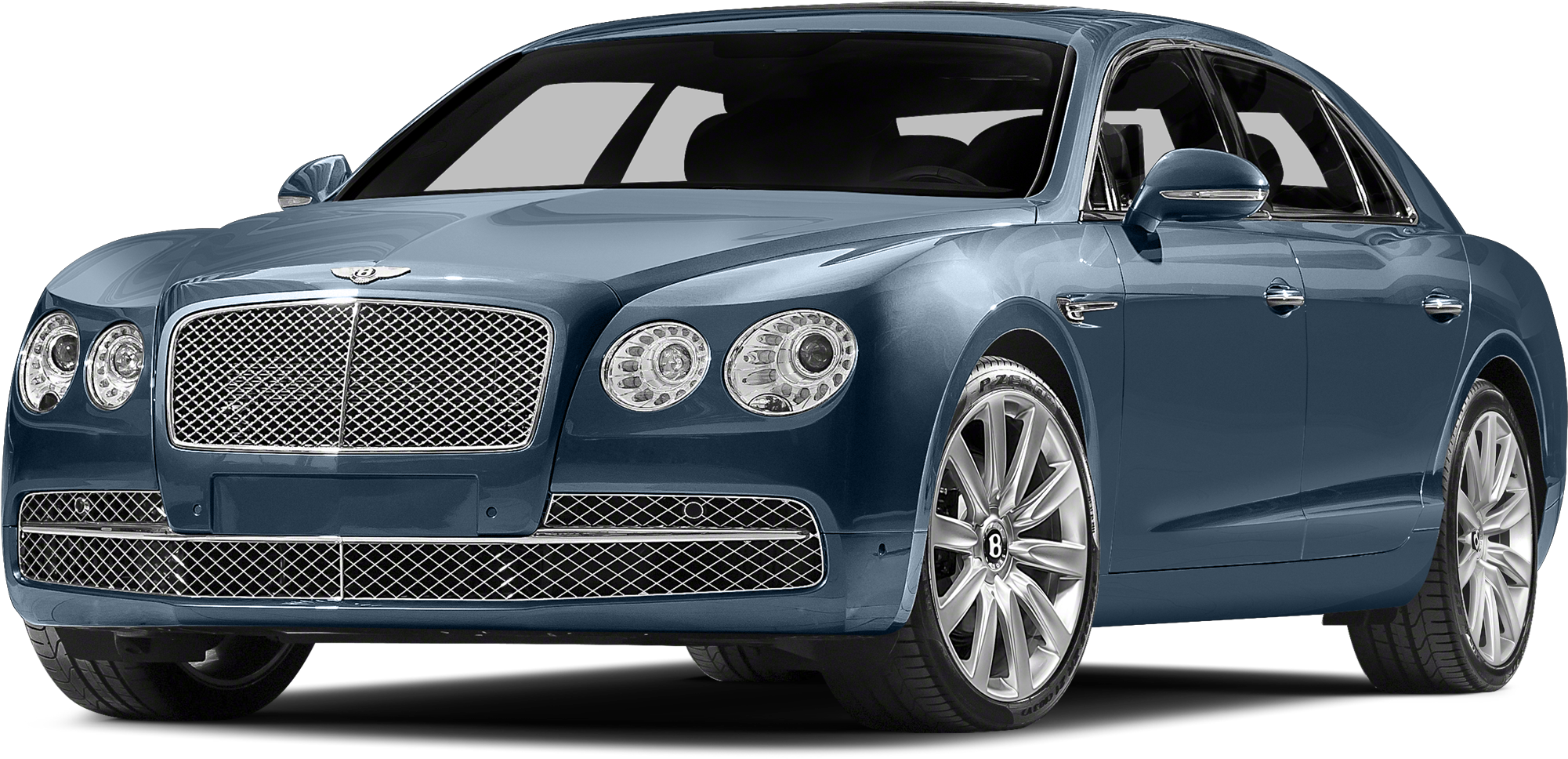 Azul Bentley Flying Spur Transparent Imagenn