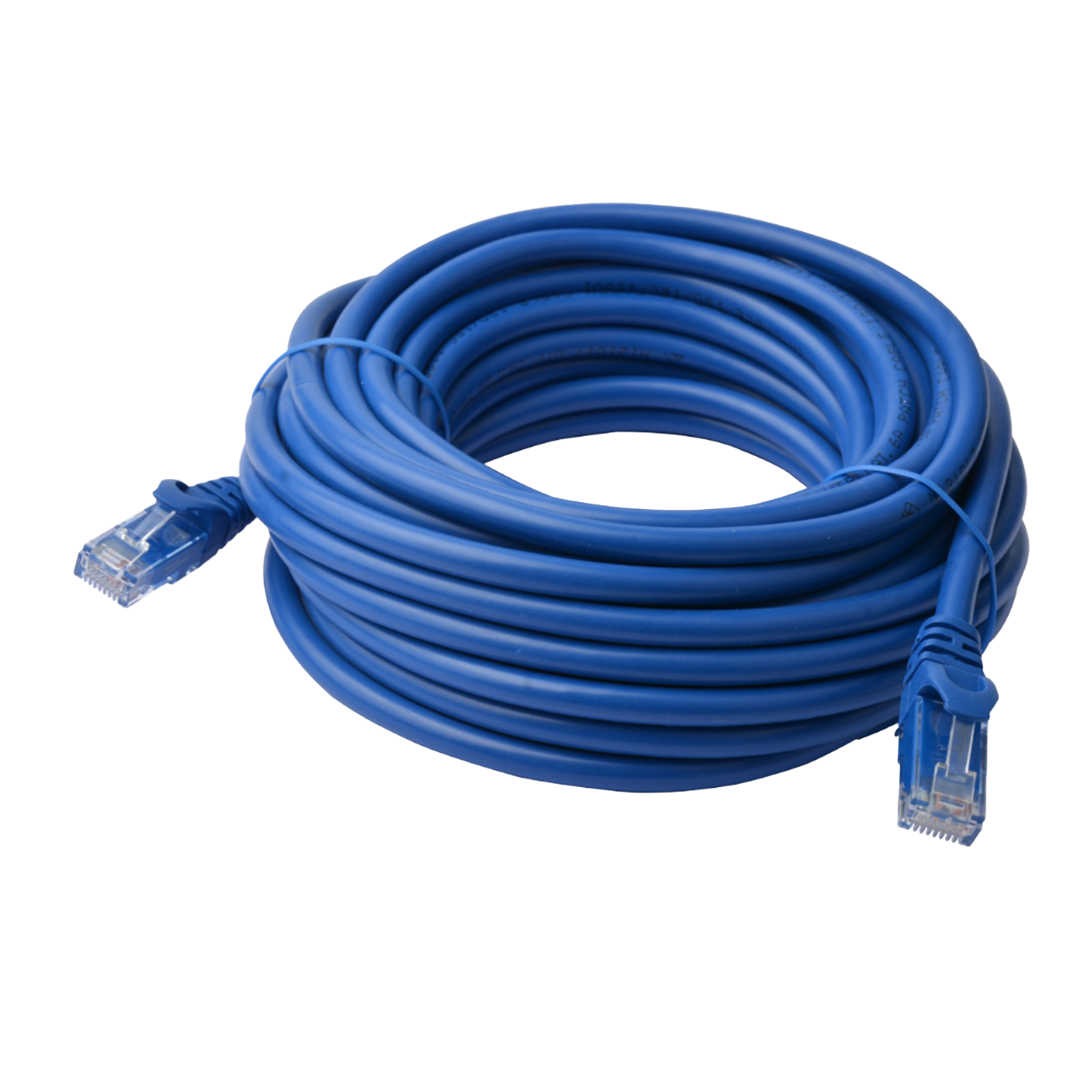 Blue Ethernet Cable PNG High-Quality Image