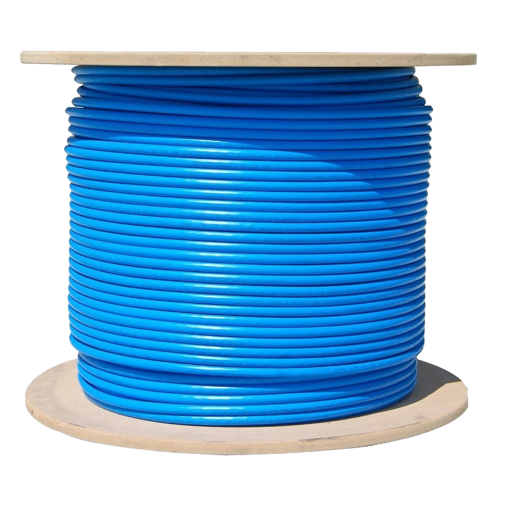 Blue Ethernet Cable PNG Image