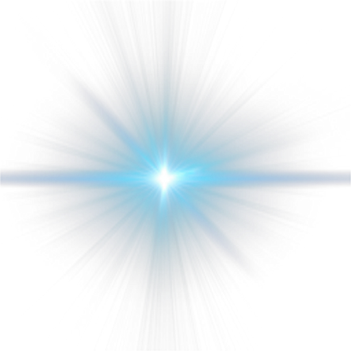Blue Light Beam Download Transparent PNG Image