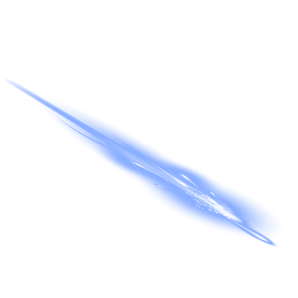 Blue Light Beam PNG High-Quality Image