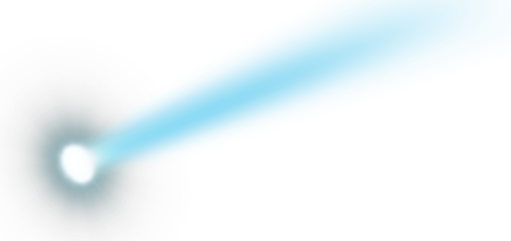 Image PNG de poutre légère bleue