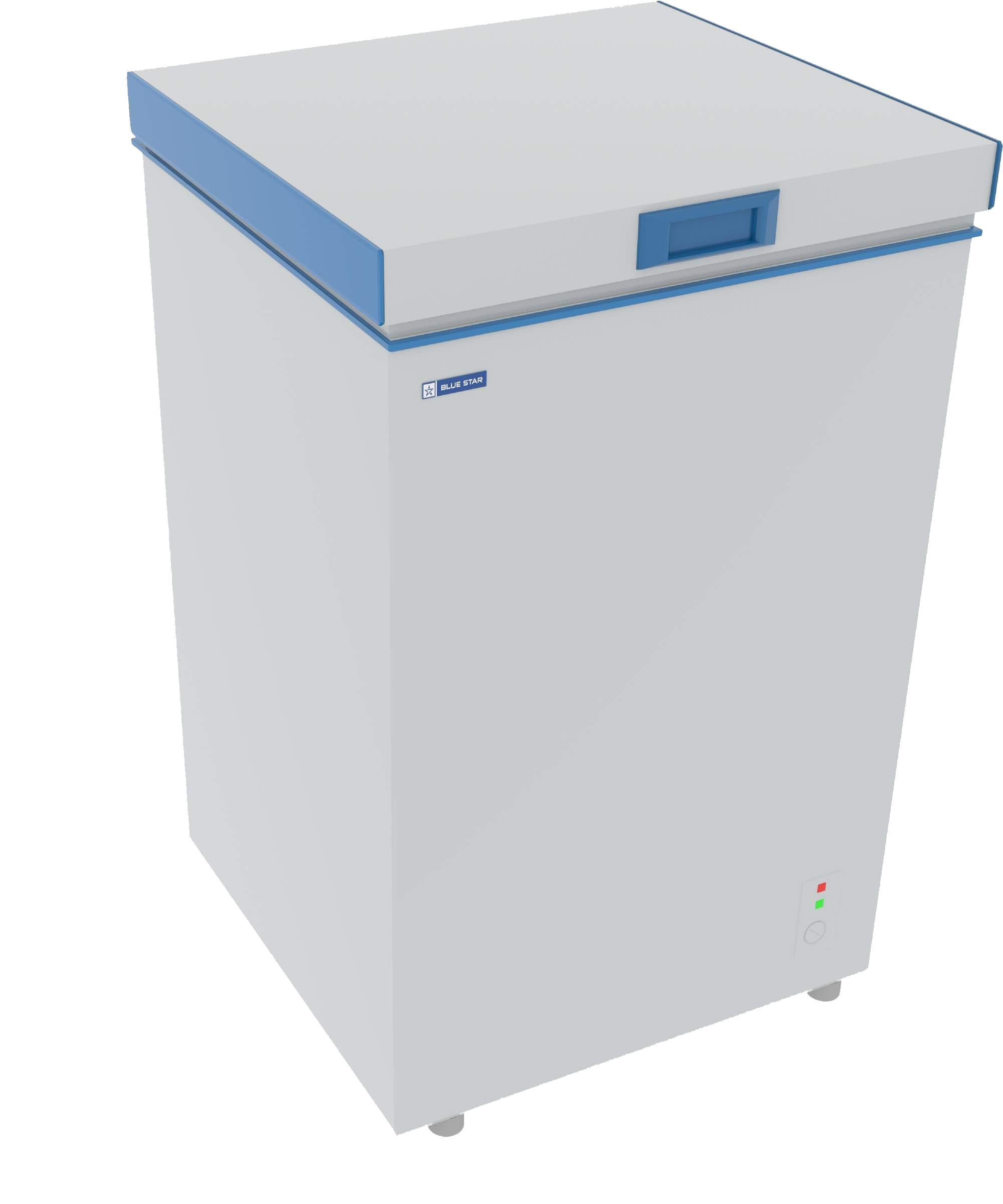 Blue Star Deep Freezer PNG Picture