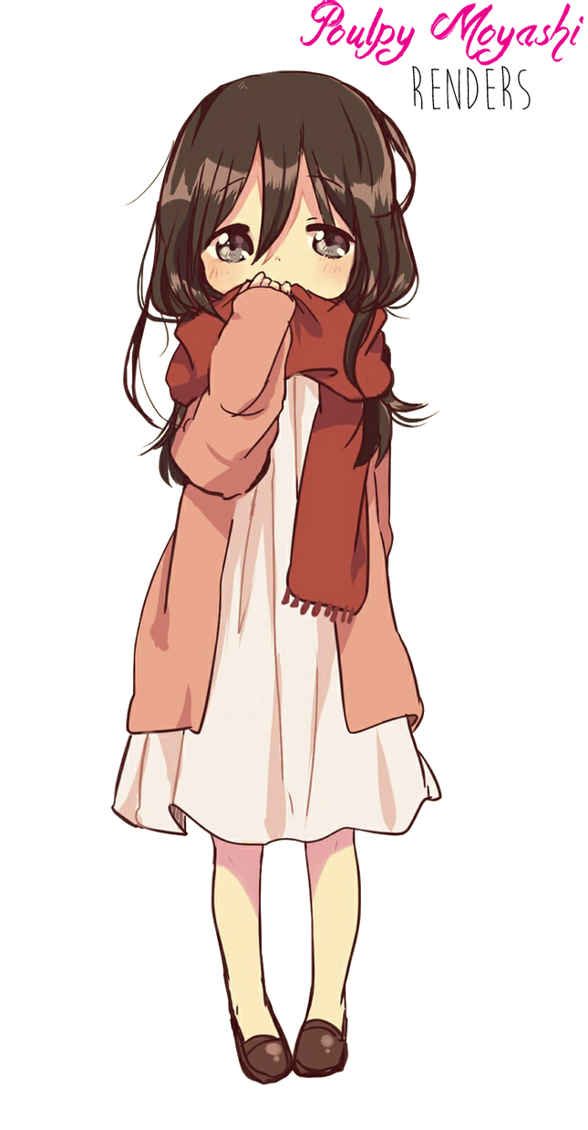 Brown Hair Anime PNG Image Transparent Background