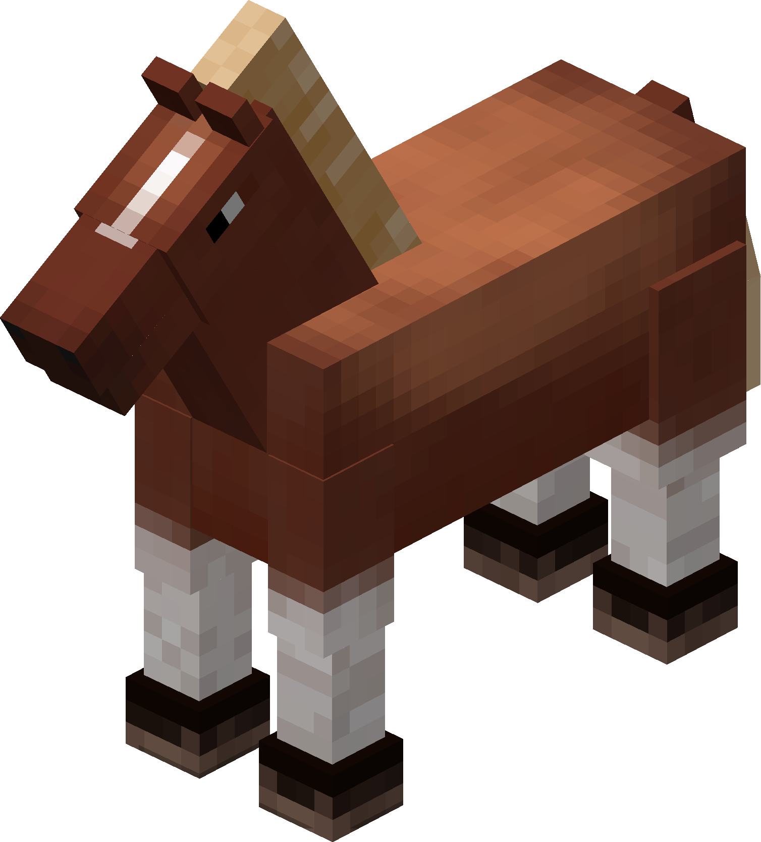 Brown Horse PNG High-Quality Image