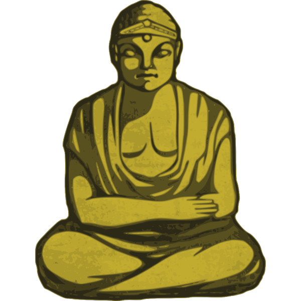 Imagen de PNG de la estatua de Buda