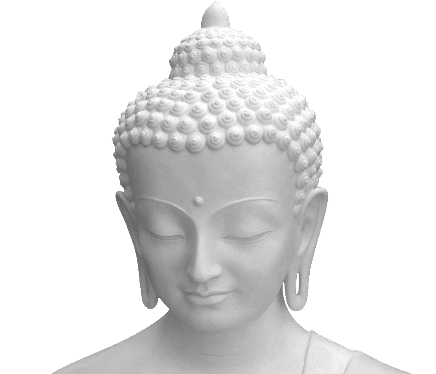 Boeddha Transparant Beeld