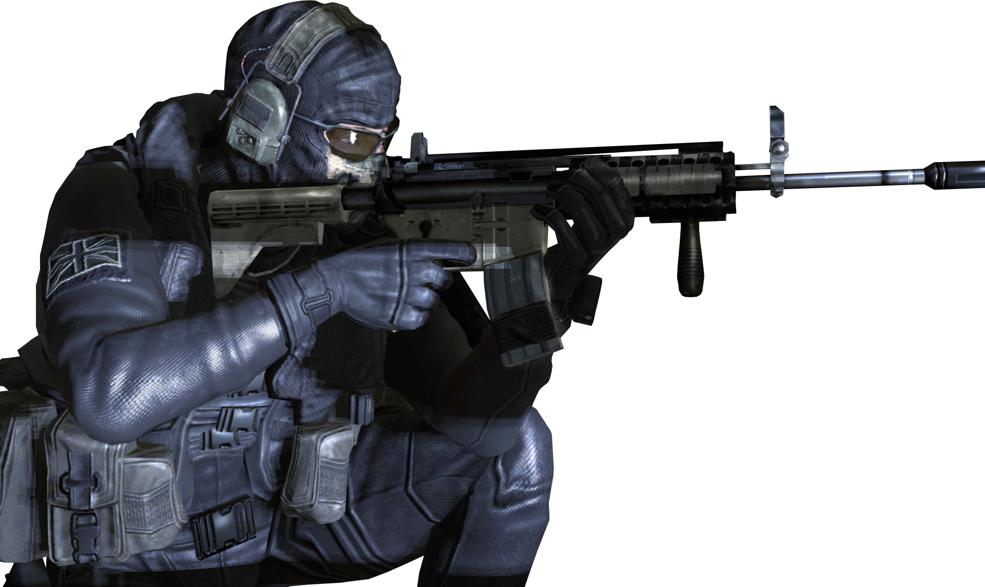 Call of Duty Mobile Soldier PNG фото