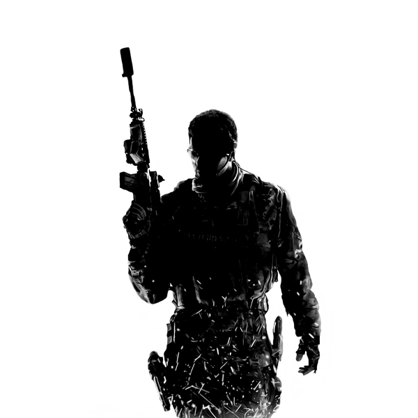 Call of Duty Modern Warfare Soldier PNG High-Quality Image