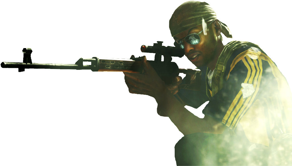 Call of Duty Modern Warfare Soldier PNG Gambar Latar Belakang