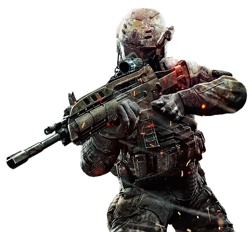 Call of Duty Modern Warfare Soldier PNG-Afbeelding Transparante achtergrond