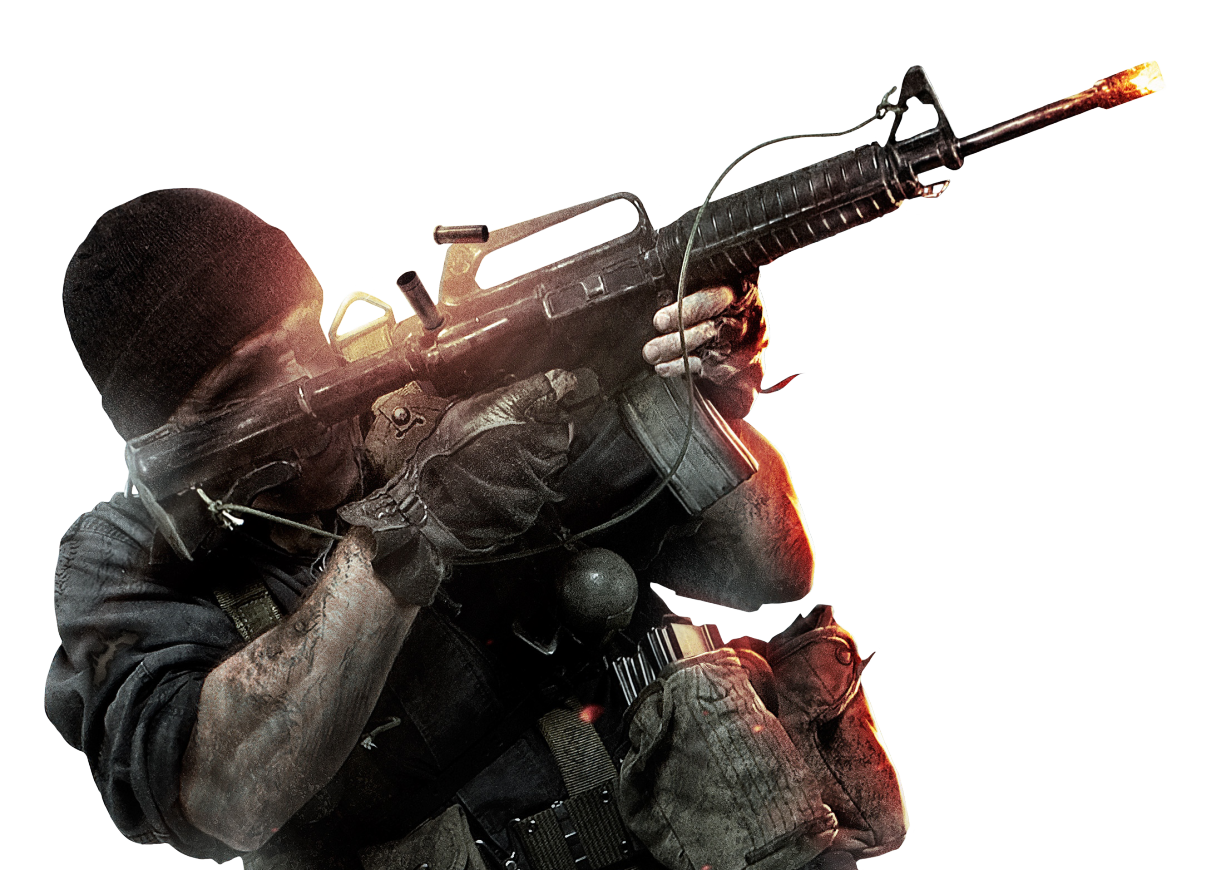 Call of Duty Warzone Soldier PNG Immagine di sfondo