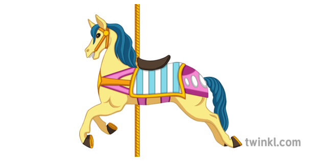 Carousel Horse PNG Image