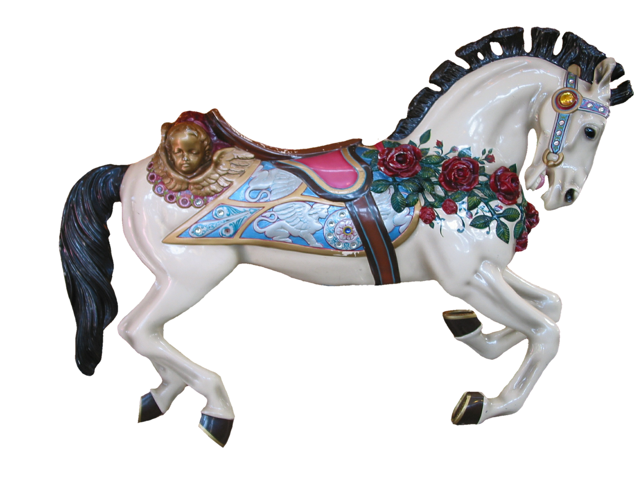 Carousel Horse PNG Photo