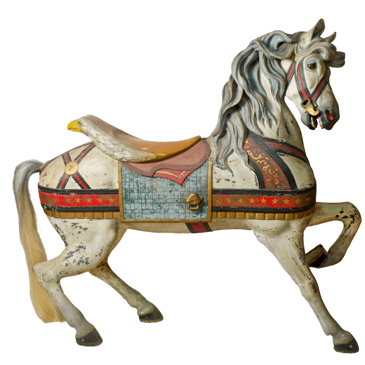 Carousel horse PNG Gambar Transparan