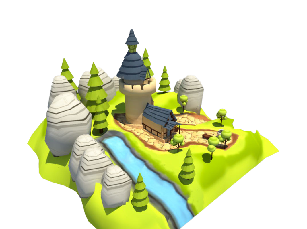 Castle Fantasy City PNG descargar imagen
