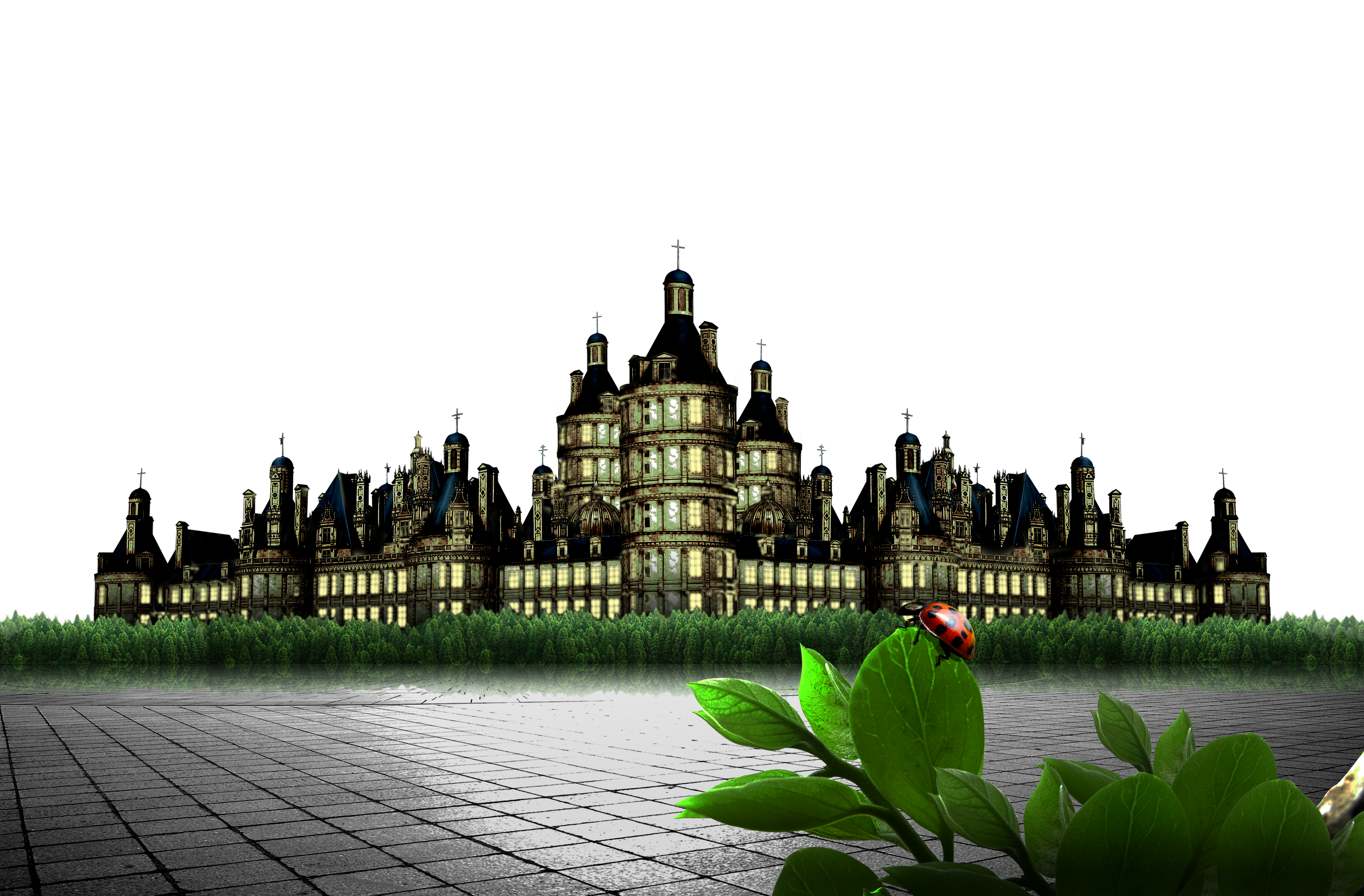 Castello Fantasy City PNG Immagine di alta qualità