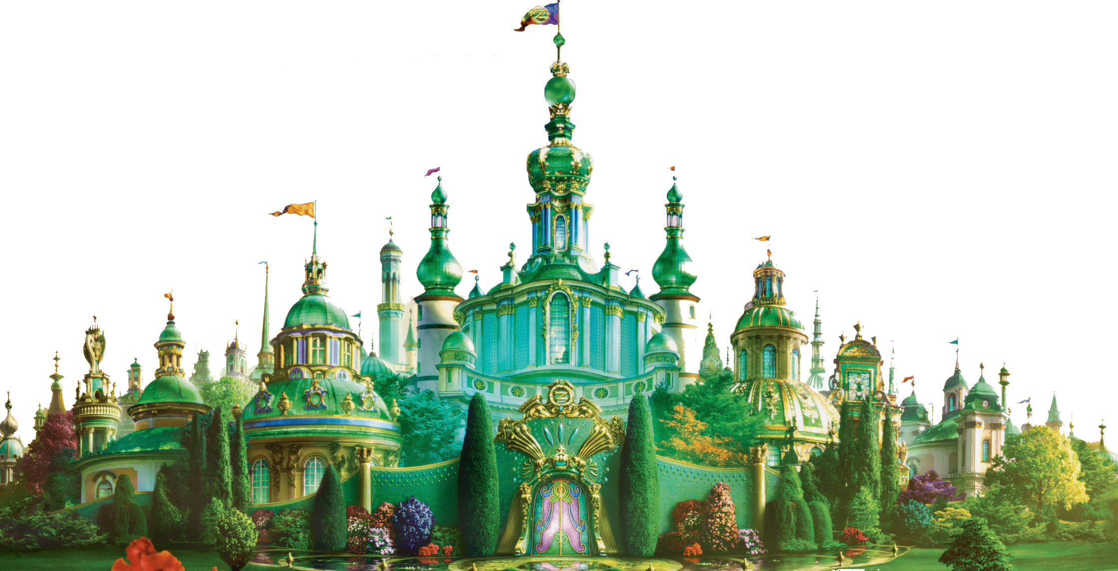 Castle Fantasy City PNG Image Background