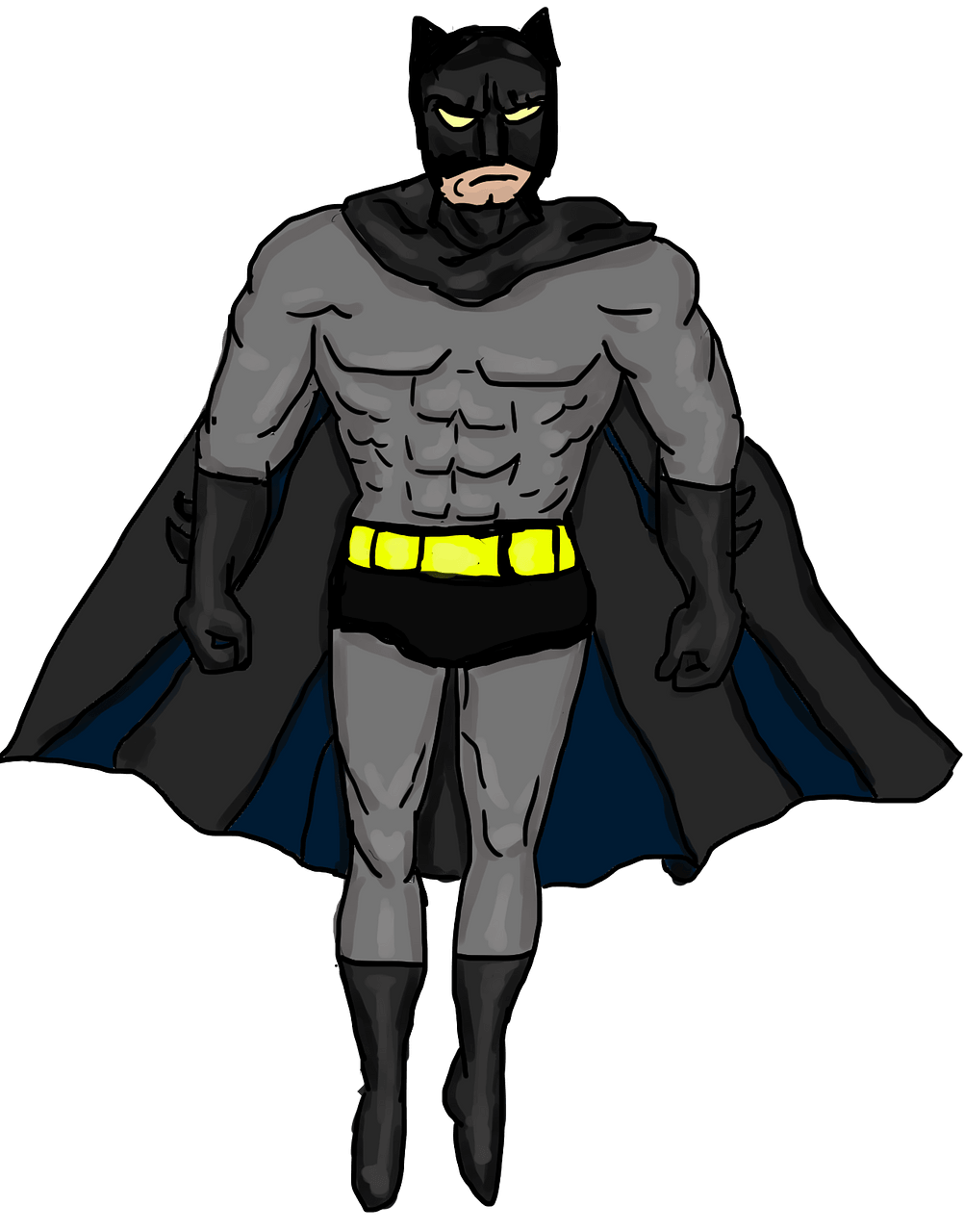 Chibi Batman Unduh PNG Image