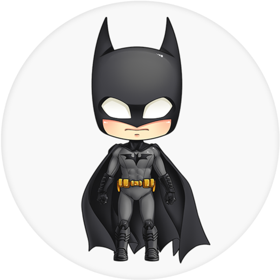 Chibi Batman PNG descargar imagen