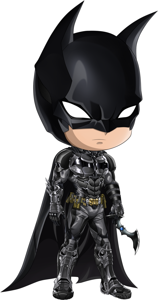 Chibi Batman Image Transparente