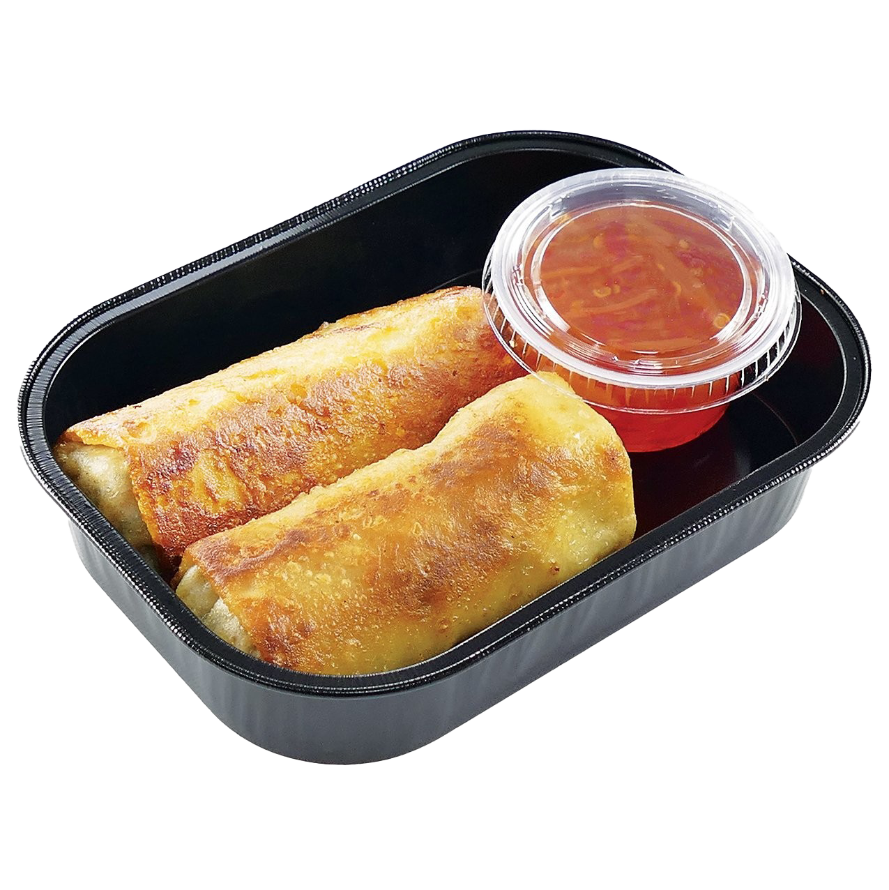 Chicken Egg Roll PNG Image Background