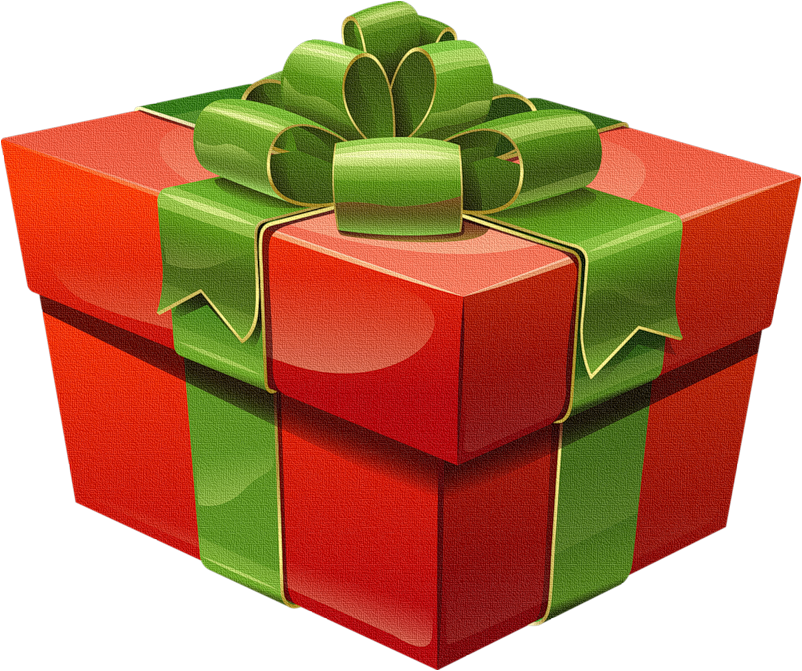 Christmas Gift PNG-Afbeelding