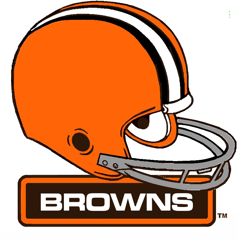 Cleveland Browns Helmet PNG Image Background