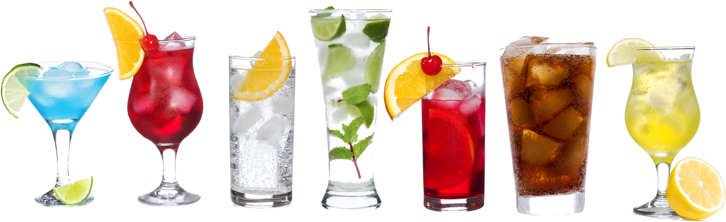 Priorità bassa dellimmagine del PNG della bevanda del ghiaccio del cocktail