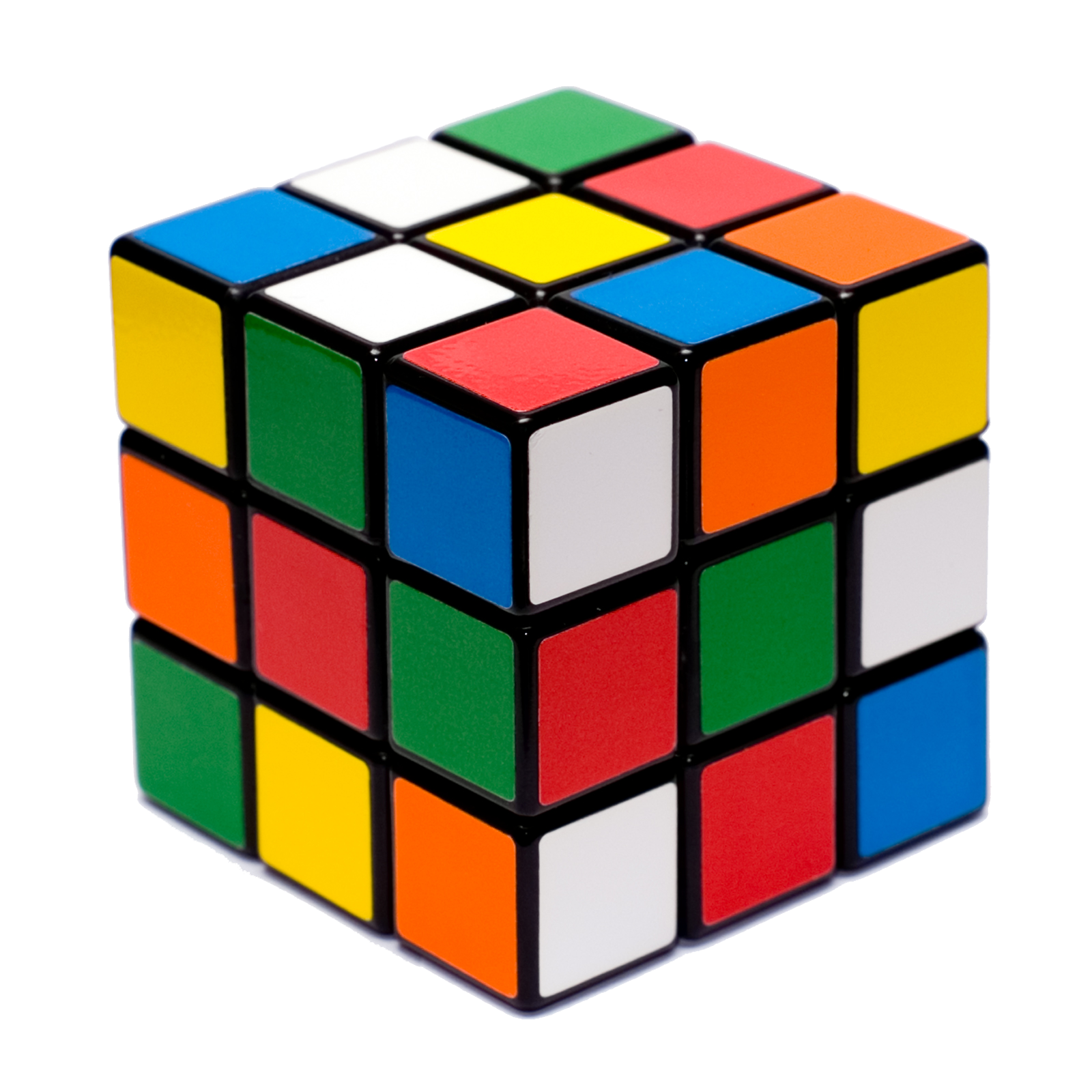 Colorful Cube PNG Image