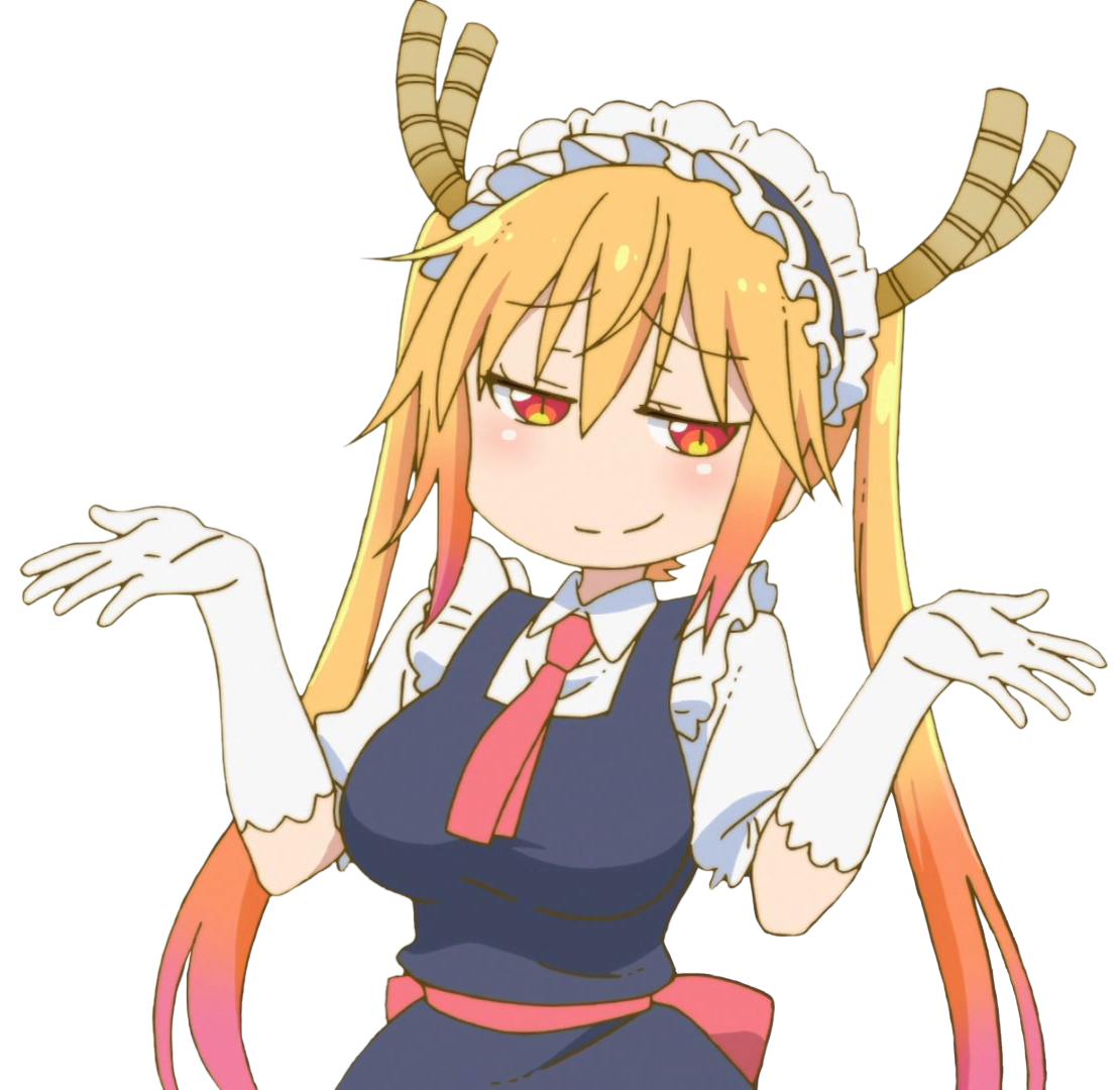 Confused Anime PNG Image Transparent Background