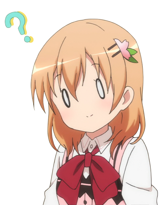 Confused Anime PNG Transparent Image