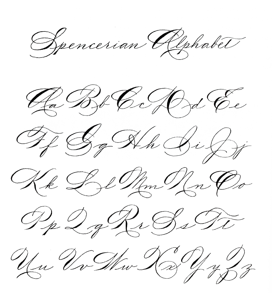 Image Transparente de calligraphie cursive