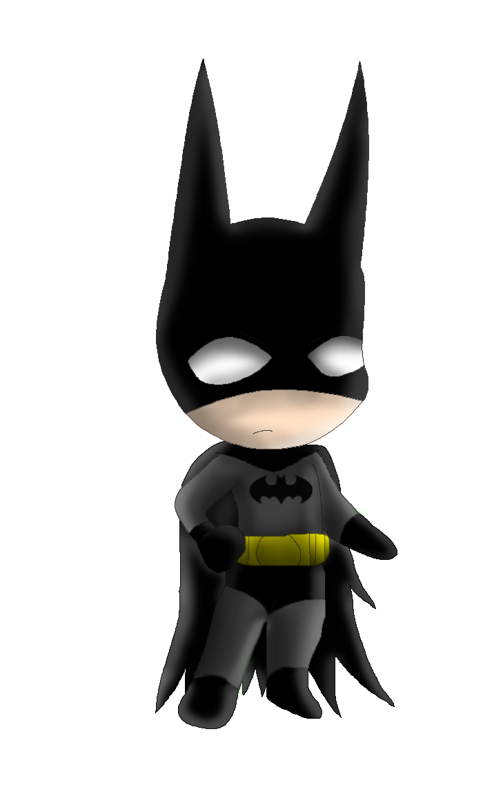 Chibi Batman Image PNG