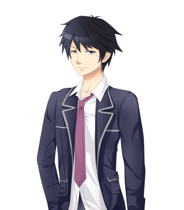 Cute Male Anime PNG Image