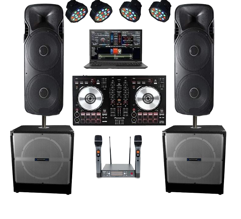 DJ Sound System PNG Free Download